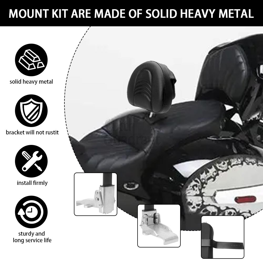 Motorcycle Seat Backrest Passe - огляд і ціна Crossfit Victory