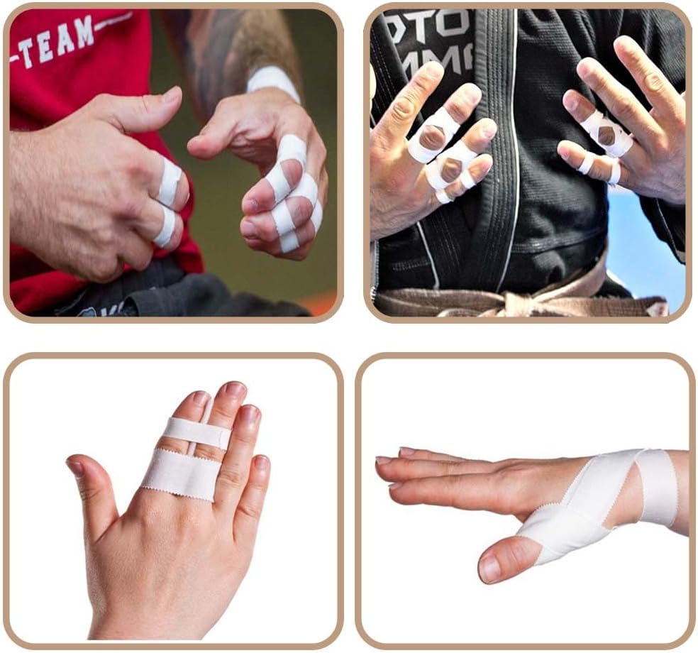 3/6pcs Finger Tape 0.5in White - огляд і ціна Finger Tape Athletic