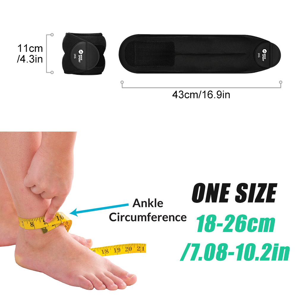 1 Pair Wrist and Ankle Weights - огляд і ціна Ankle Mobility Band
